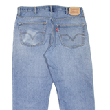 LEVI'S 550 Jeans Mens Blue Relaxed Tapered Stone Wash W38 L27