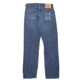 LEVI'S 514 Jeans Mens Blue Slim Straight Stone Wash W30 L32