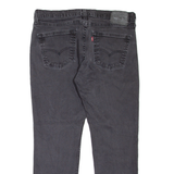 LEVI'S 511 Jeans Mens Grey Slim Straight W36 L27