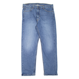 LEVI'S 505 Jeans Mens Blue Regular Straight Stone Wash W38 L32