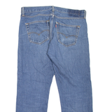 LEVI'S 501 Jeans Mens Blue Regular Straight Stone Wash W35 L27