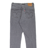 LEVI'S 501S Jeans BIG E Womens Grey Skinny Straight Stone Wash W25 L28