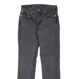 LEVI'S 511 Jeans Mens Black Slim Straight W28 L30