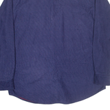 NEVADA Mens Corduroy Shirt Blue Long Sleeve M