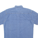 LEE Denim Mens Worker Shirt Blue M