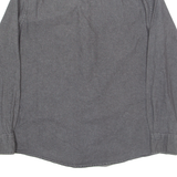 WRANGLER Mens Plain Shirt Black Long Sleeve L
