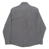 WRANGLER Mens Plain Shirt Black Long Sleeve L