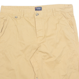 KANGOL Mens Chino Shorts Beige XL W38