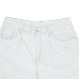 LEVI'S Turn Up Womens Denim Shorts Blue M W34
