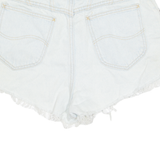 LEE Cut Off Womens Denim Shorts Blue M W29