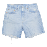 LEVI'S Cut Off 501 Premium E Mens Denim Shorts Blue M W31