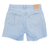 LEVI'S Cut Off 501 Premium E Mens Denim Shorts Blue M W31
