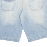 KANGOL Mens Denim Shorts Blue L W36