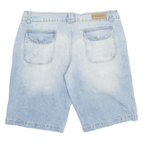 KANGOL Mens Denim Shorts Blue L W36