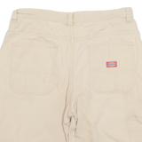 DICKIES Mens Workwear Shorts Beige L W34