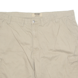 WRANGLER Mens Cargo Shorts Beige 2XL W46