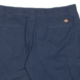 DICKIES Mens Workwear Shorts Blue L W36