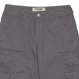 WRANGLER Mens Workwear Shorts Grey M W30