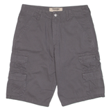 WRANGLER Mens Workwear Shorts Grey M W30