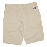 DICKIES Mens Workwear Shorts Beige L W36