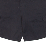 DICKIES Womens Workwear Shorts Black UK 16 W36