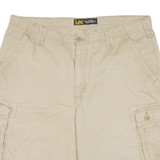 LEE Mens Cargo Shorts Beige M W34