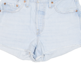 LEVI'S 501 Womens Denim Shorts Blue XS W25