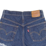 LEVI'S 501 BIG E Womens Denim Shorts Blue XS W25