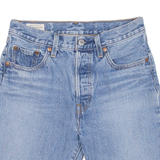 LEVI'S 501 BIG E Womens Jorts Shorts Blue XS W25