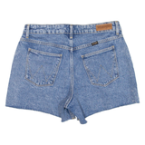 WRANGLER High Rise 4 Womens Denim Shorts Blue M W29
