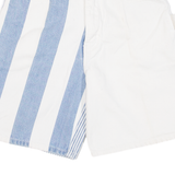 NOUVO Womens Jorts Shorts White Relaxed Striped XXS W23