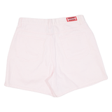 HALSTON JEANSWEAR Womens Denim Shorts Pink M W31