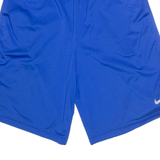 NIKE Mens Sports Shorts Blue Relaxed S W28