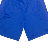 NIKE Mens Sports Shorts Blue Relaxed S W28
