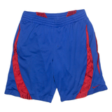 NIKE Mens Sports Shorts Blue Relaxed L W32