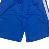 REEBOK Mens Sports Shorts Blue Relaxed L W28