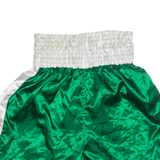 Thai Boxing Mens Sports Shorts Green Relaxed S W24