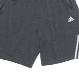 ADIDAS Mens Sports Shorts Grey Relaxed L W31