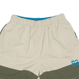 NAUTICA Mesh Lined Mens Swimming Shorts Beige Relaxed S W24