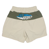NAUTICA Mesh Lined Mens Swimming Shorts Beige Relaxed S W24