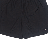 NIKE Lined Mens Sports Shorts Black Relaxed L W30