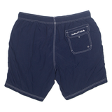 NAUTICA Mesh Lined Mens Swimming Shorts Blue Relaxed XL W36