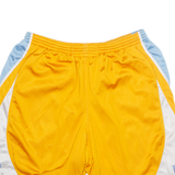 ADIDAS T-Lady Volunteers USA Womens Sports Shorts Yellow Relaxed XL W30