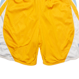 ADIDAS T-Lady Volunteers USA Womens Sports Shorts Yellow Relaxed XL W30