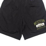 CHAMPION Western Michigan USA Mens Sports Shorts Black Relaxed S W24