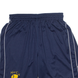NIKE Nor Cal Braves Lacrosse Mens Sports Shorts Blue Relaxed XL W30