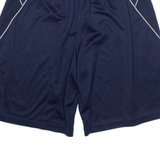NIKE Nor Cal Braves Lacrosse Mens Sports Shorts Blue Relaxed XL W30