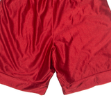 NIKE Mens Sports Shorts Red Relaxed L W32
