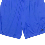 ADIDAS Mens Sports Shorts Blue Relaxed L W28