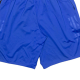 ADIDAS Mens Sports Shorts Blue Relaxed L W28